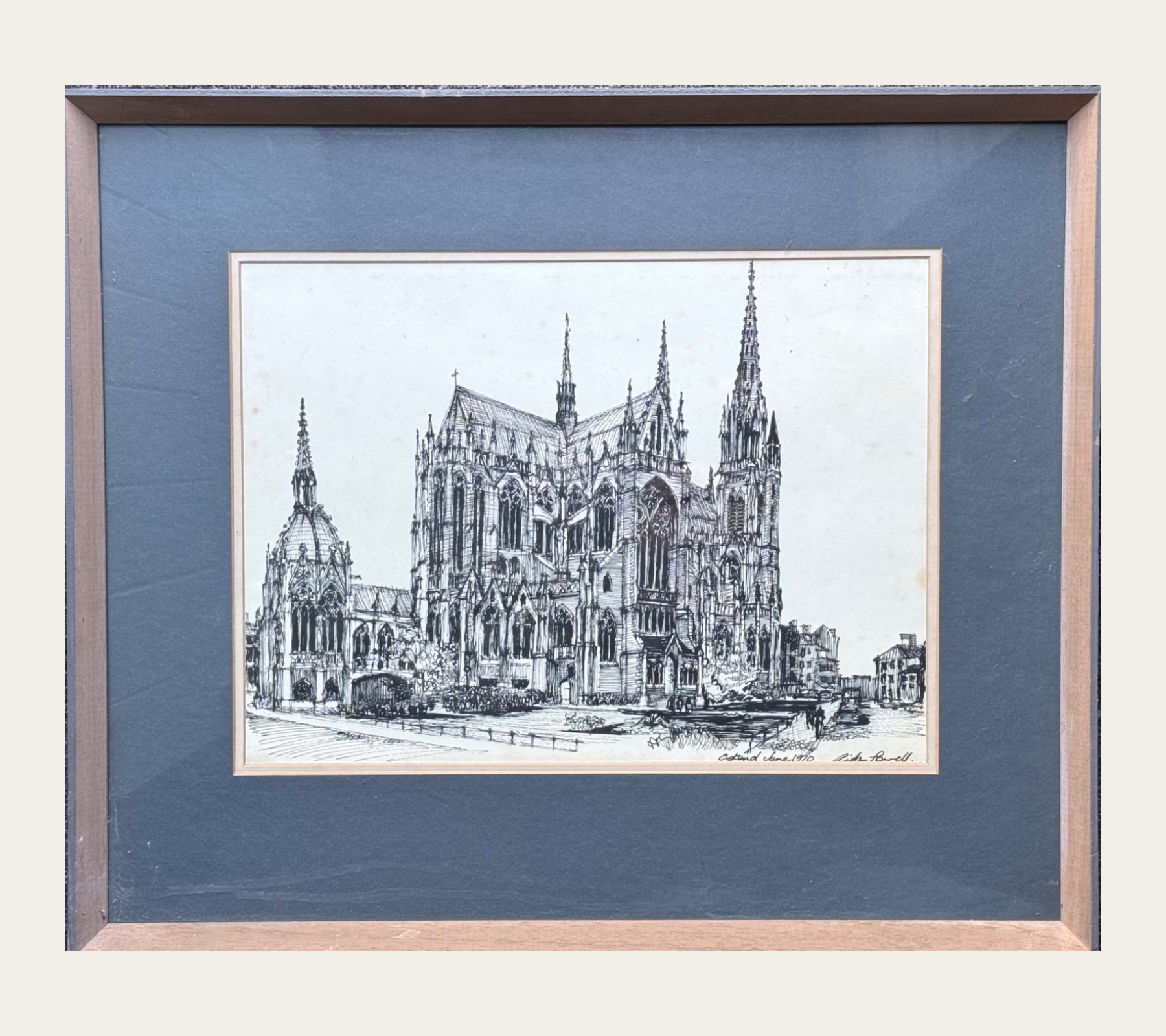 Ostend Cathedral, June 1970